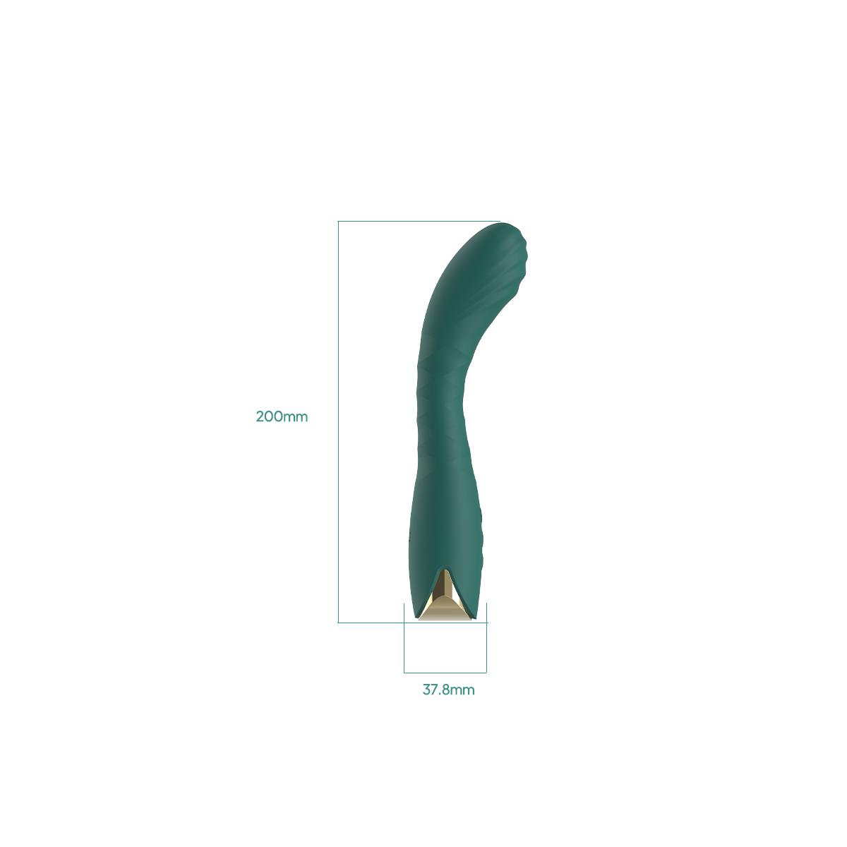 Aiersha MUSE ONE Green: Super-Strong Wand Vibrator & Precision G-Spot Massager