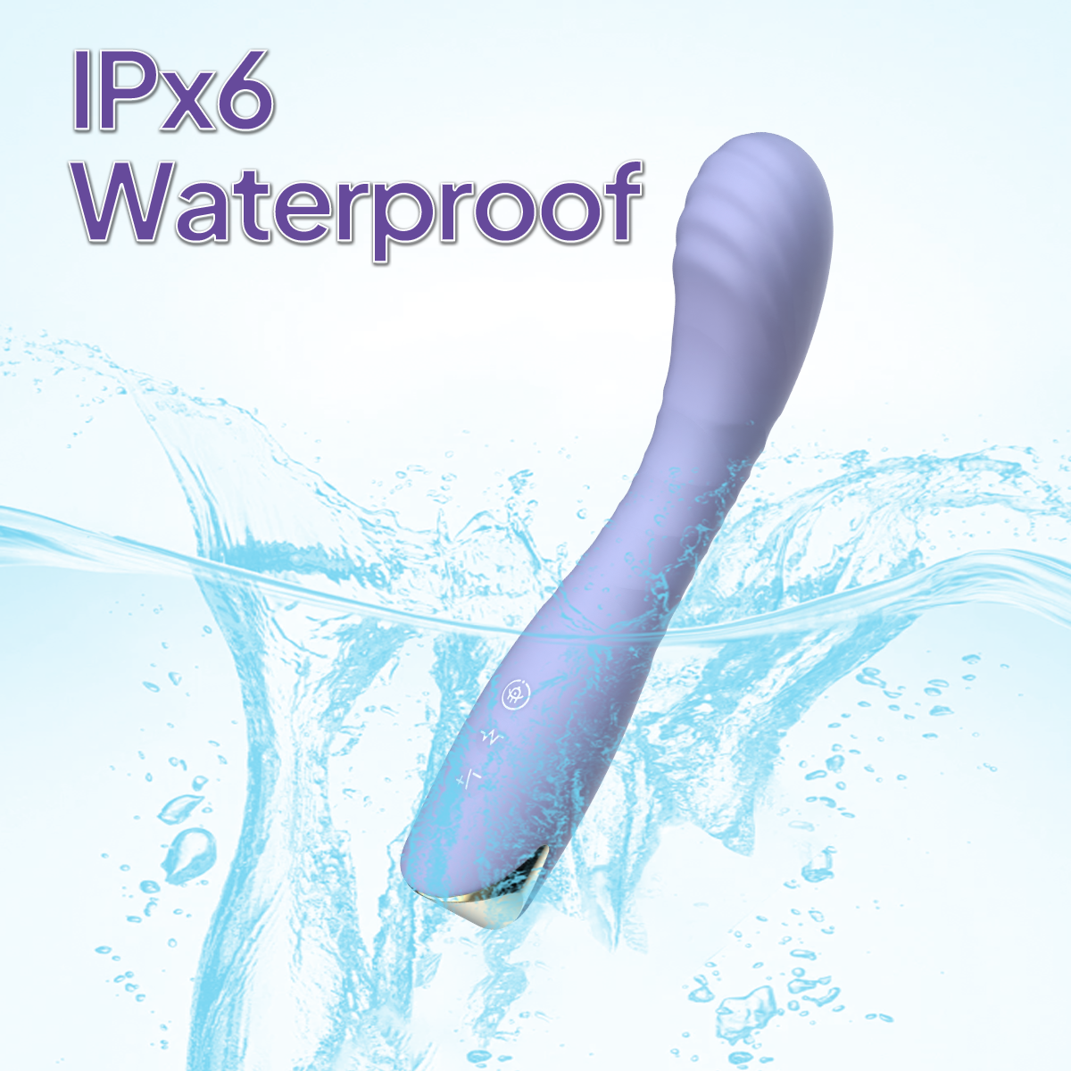 Aiersha MUSE ONE Light Purple: Super-Strong Wand Vibrator & Precision G-Spot Massager