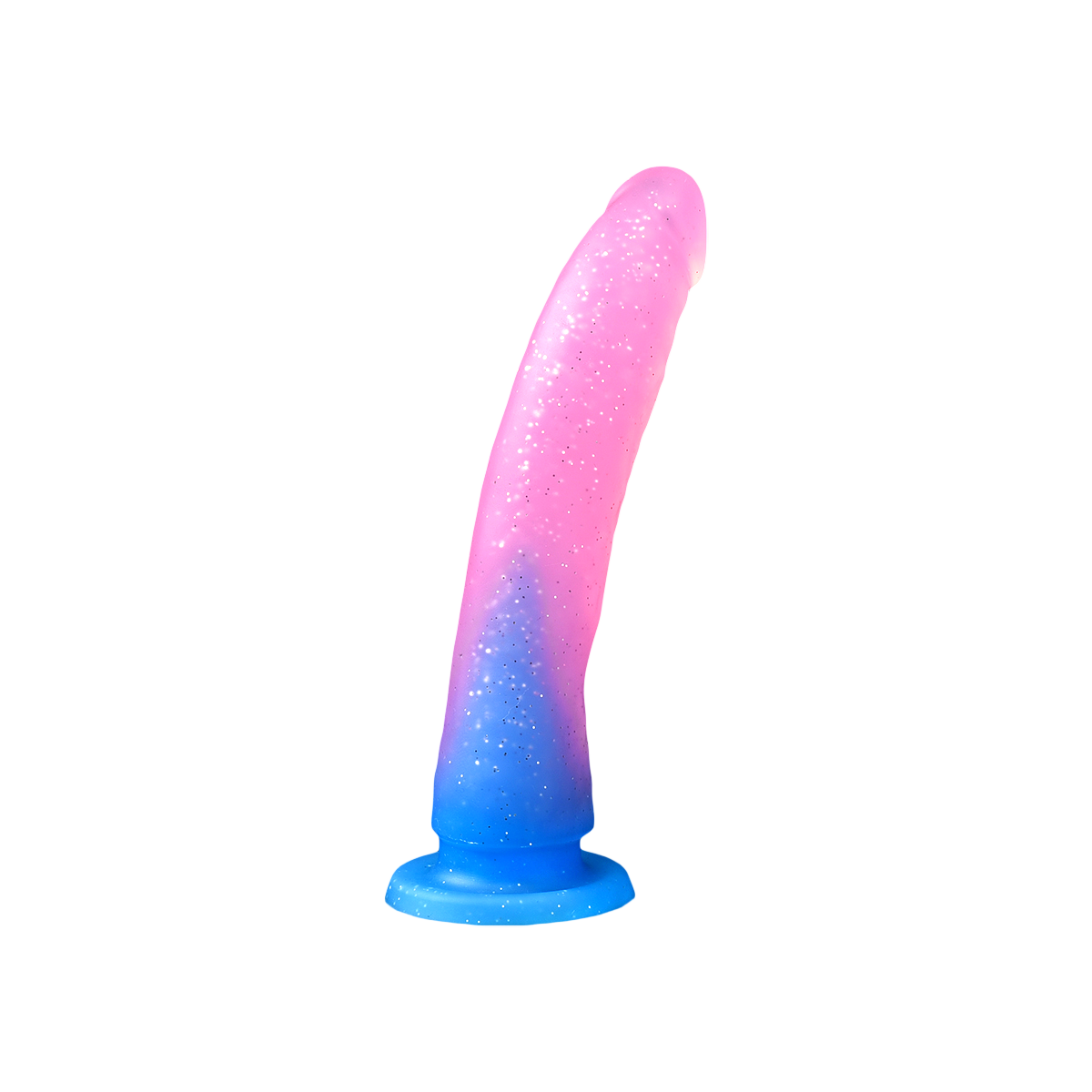 Aiersha Opal Silk: Full-Size Curved Liquid Silicone Dildo Series