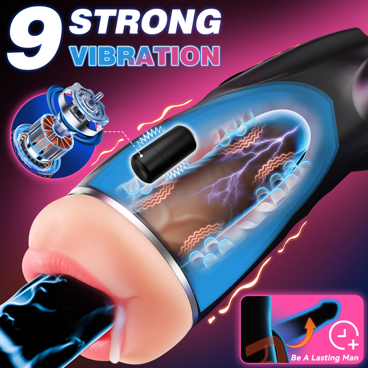 Aiersha BLISS Masturbator: Double Engine Intelligent Enjoyment Cup