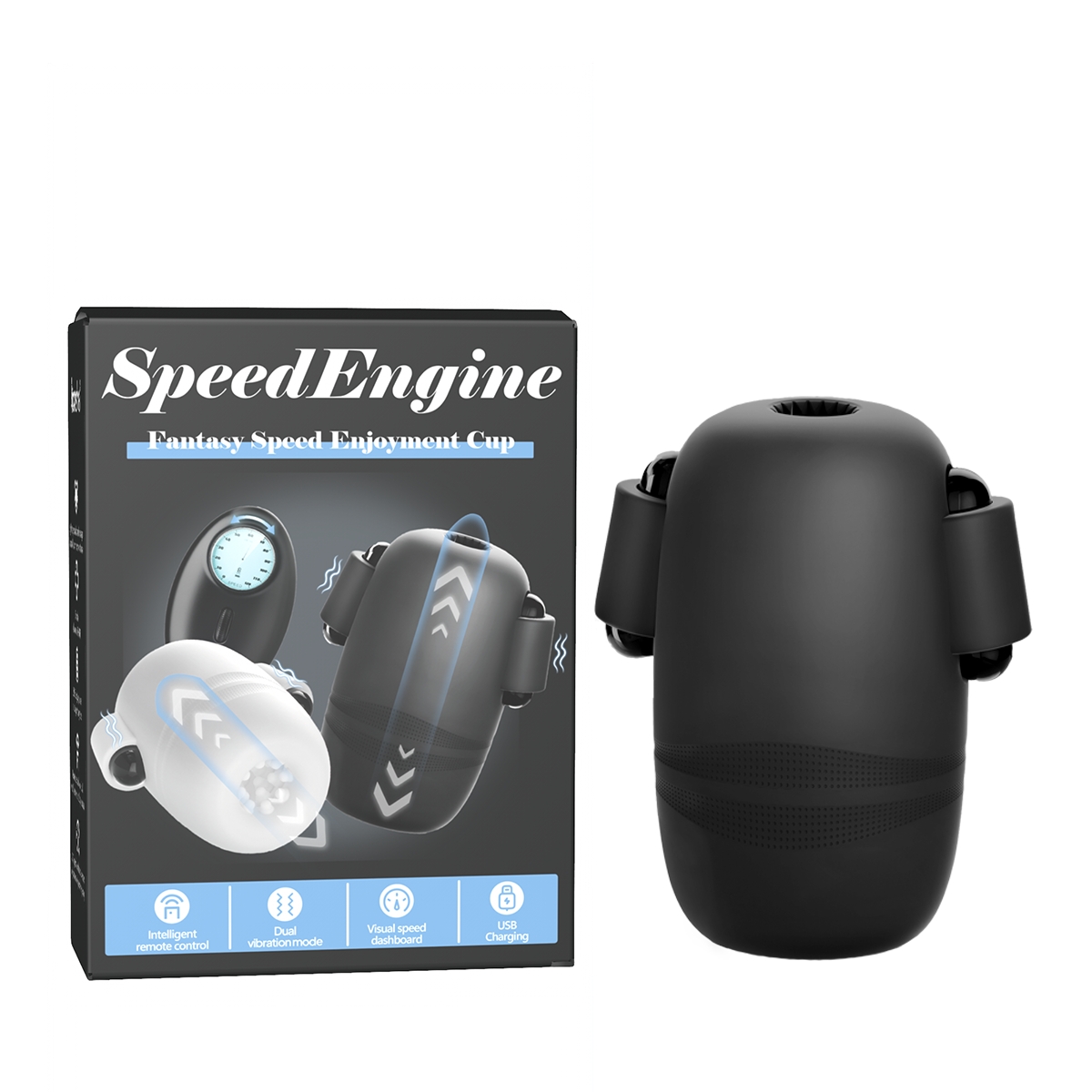 Aiersha Speed Engine Male Masturbator: Fantasy Speed Enjoyment Cup